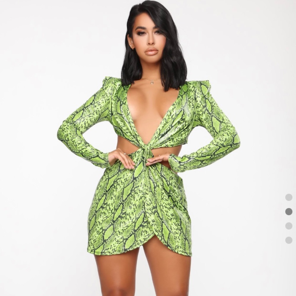 Beautiful dress like new from fashion nova
